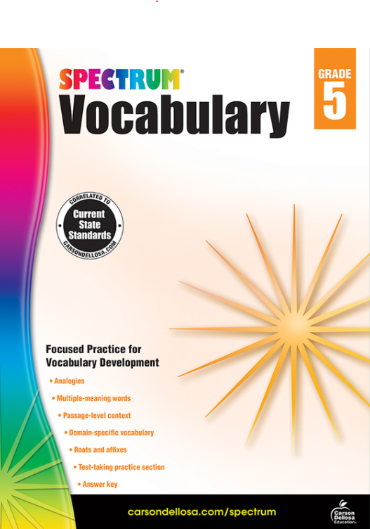 spectrum-vocabulary-workbooks