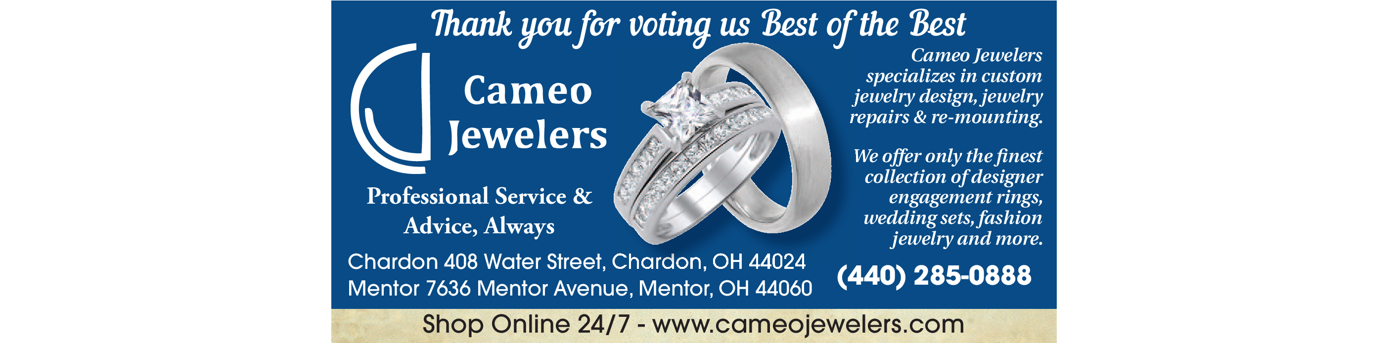 Cameo JewelersJewelryMentor & Chardon OH