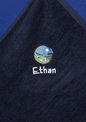 Personalized golf towel